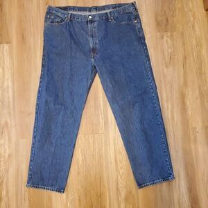 Levis Strauss‎ & Co 550 Jeans Mens 46 Blue Denim Straight Leg Button Zipper